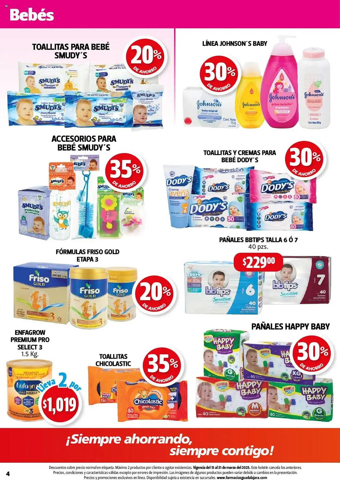 Catálogo de Catálogo Farmacias Guadalajara 15 de marzo al 31 de marzo 2025 - Pagina 4