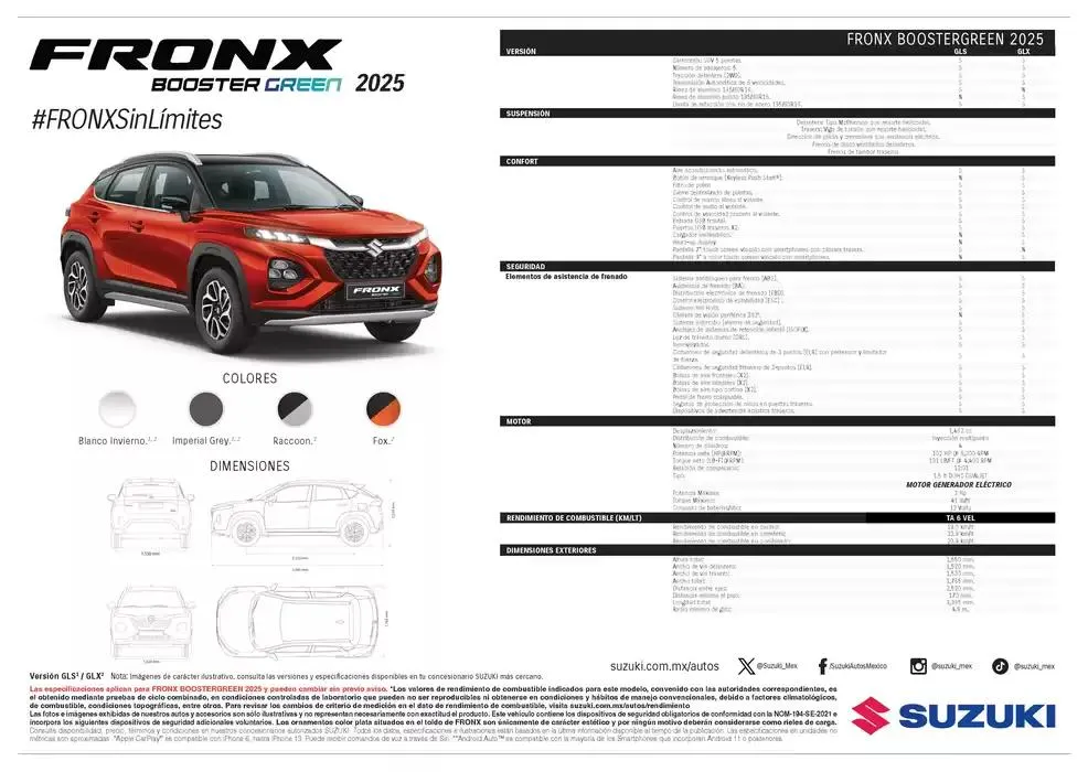 Catálogo de Suzuki Fronx 15 de enero al 31 de diciembre 2025 - Pagina 2