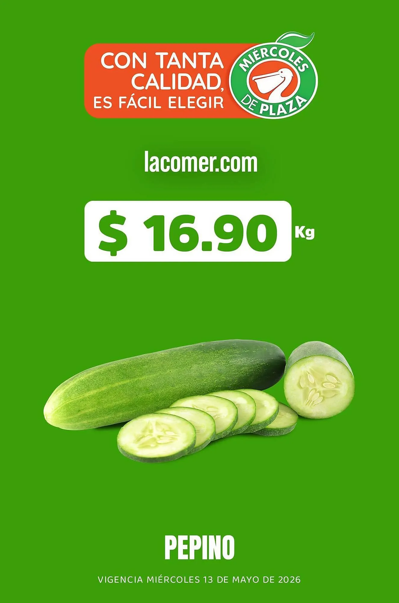 Catálogo de Folleto La Comer 13 de mayo al 13 de mayo 2026 - Pagina 1