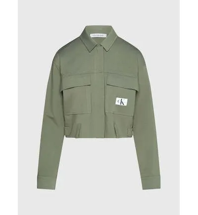 Chamarra Calvin Klein Mujer Verde