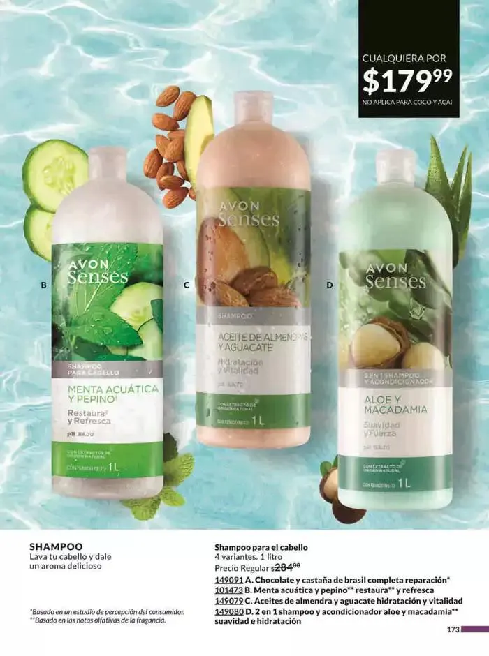 Catálogo de Avon COSMÉTICOS C3 3 de enero al 3 de febrero 2025 - Pagina 173