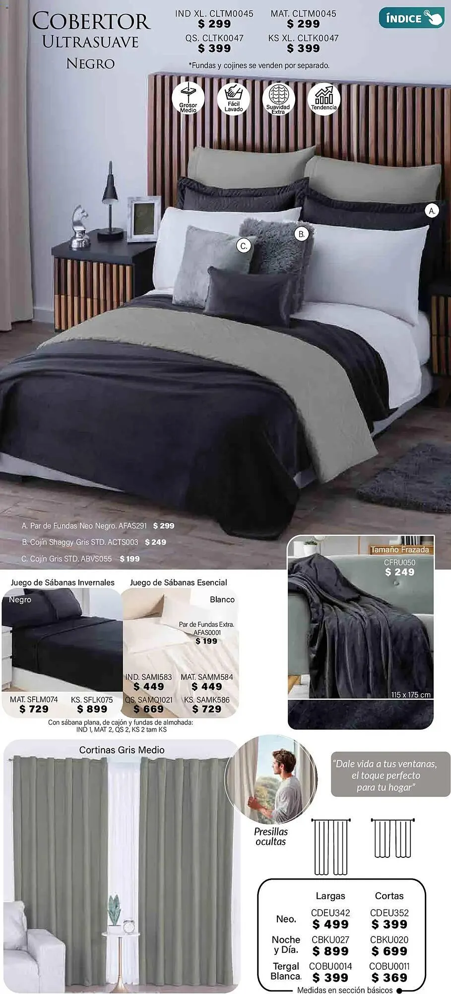 Catálogo de Catálogo Colchas Concord 1 de noviembre al 1 de febrero 2026 - Pagina 369