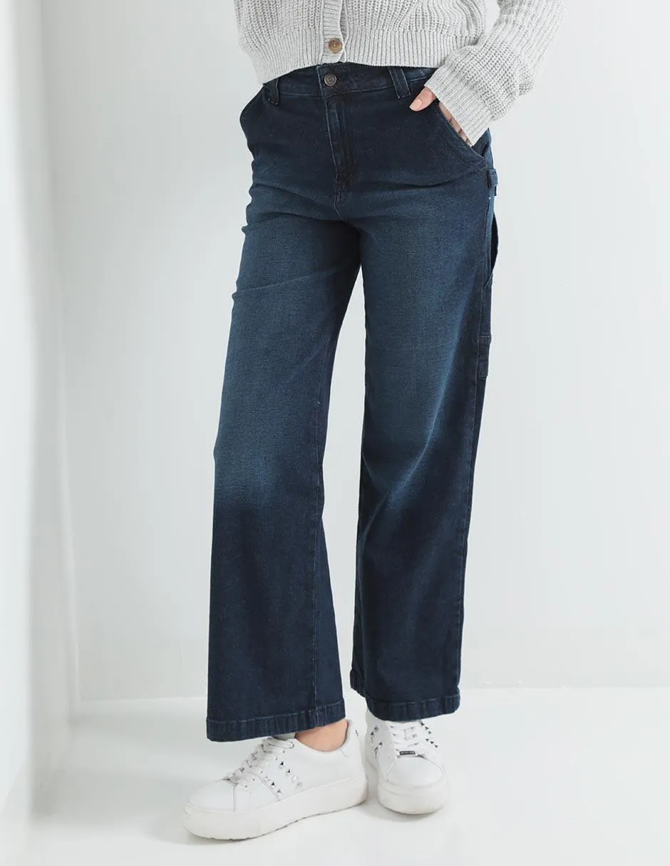 Jeans amplio Aéropostale corte cintura para mujer