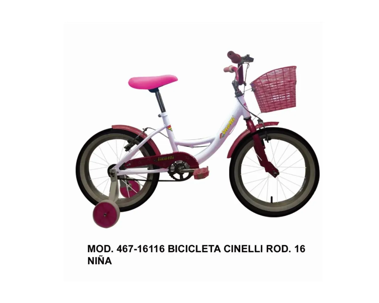 BICICLETA CINELLI R16 NIÑA