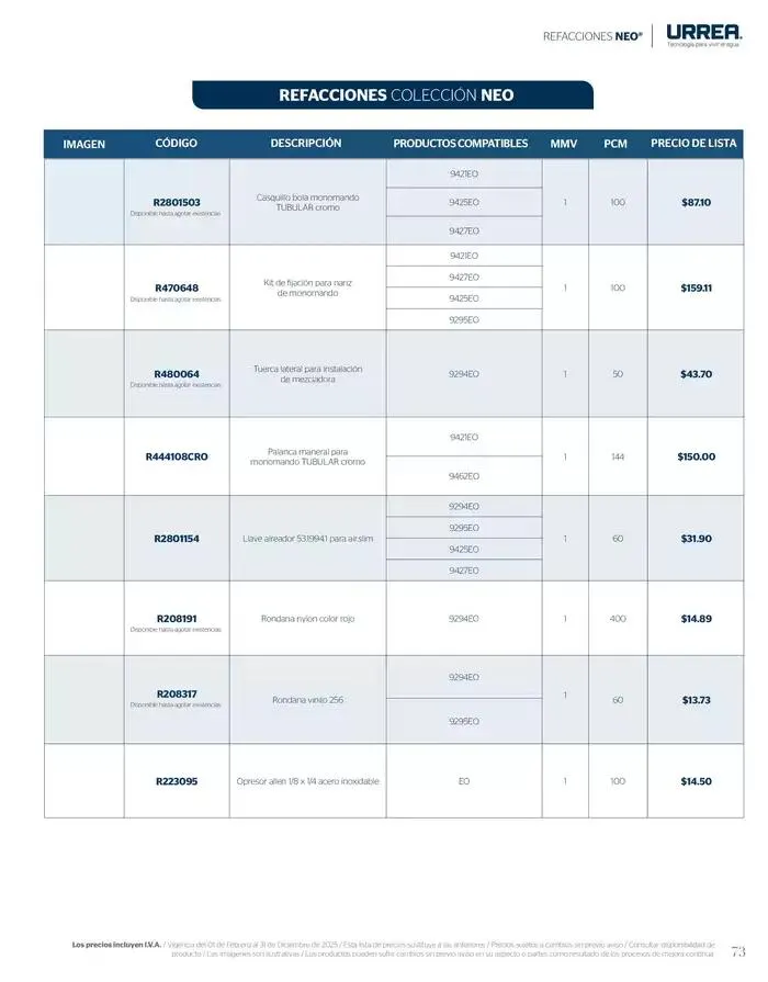 Catálogo de Catálogo Residencial 2025 28 de febrero al 28 de febrero 2026 - Pagina 79