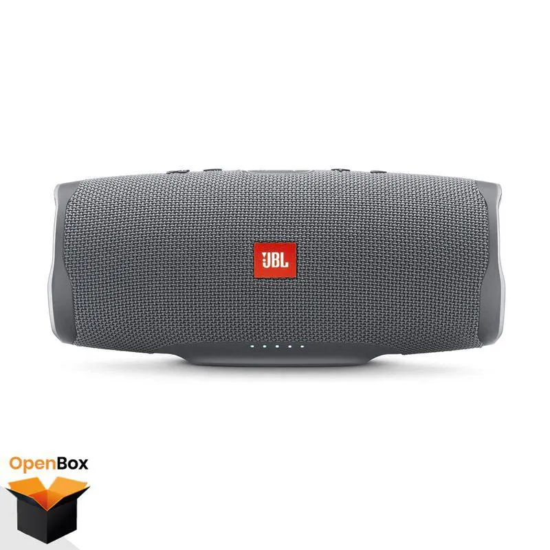 Open Box JBL Bocina bluetooth Charge 4 Gris