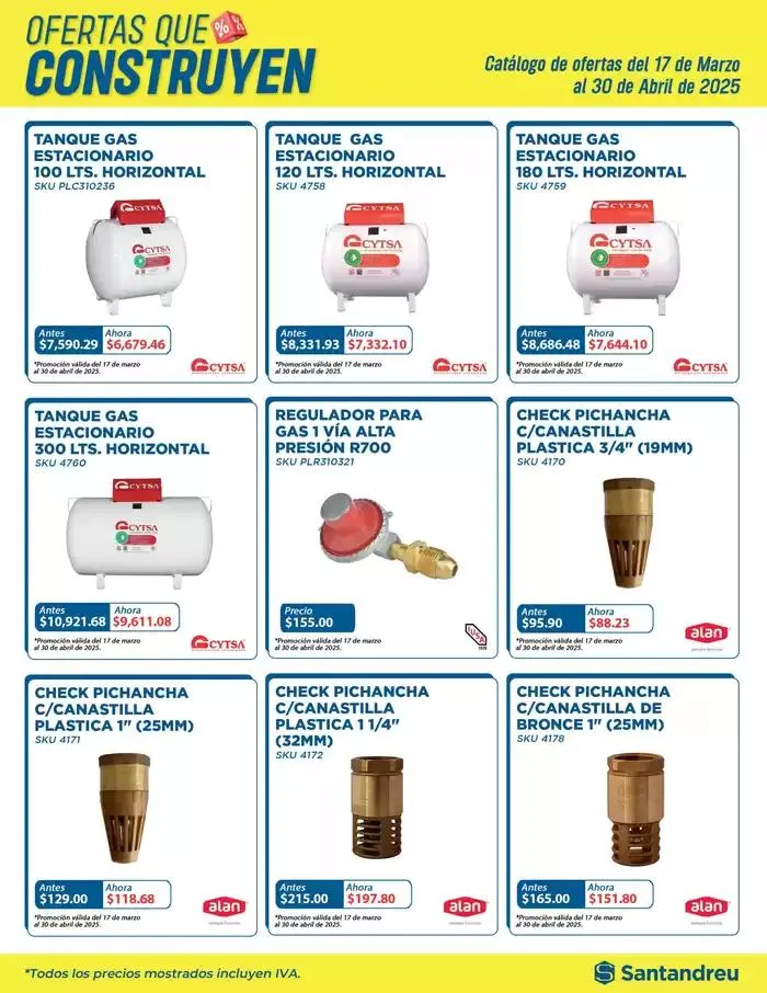 Catálogo de Ofertas que construyen 28 de marzo al 30 de abril 2025 - Pagina 16