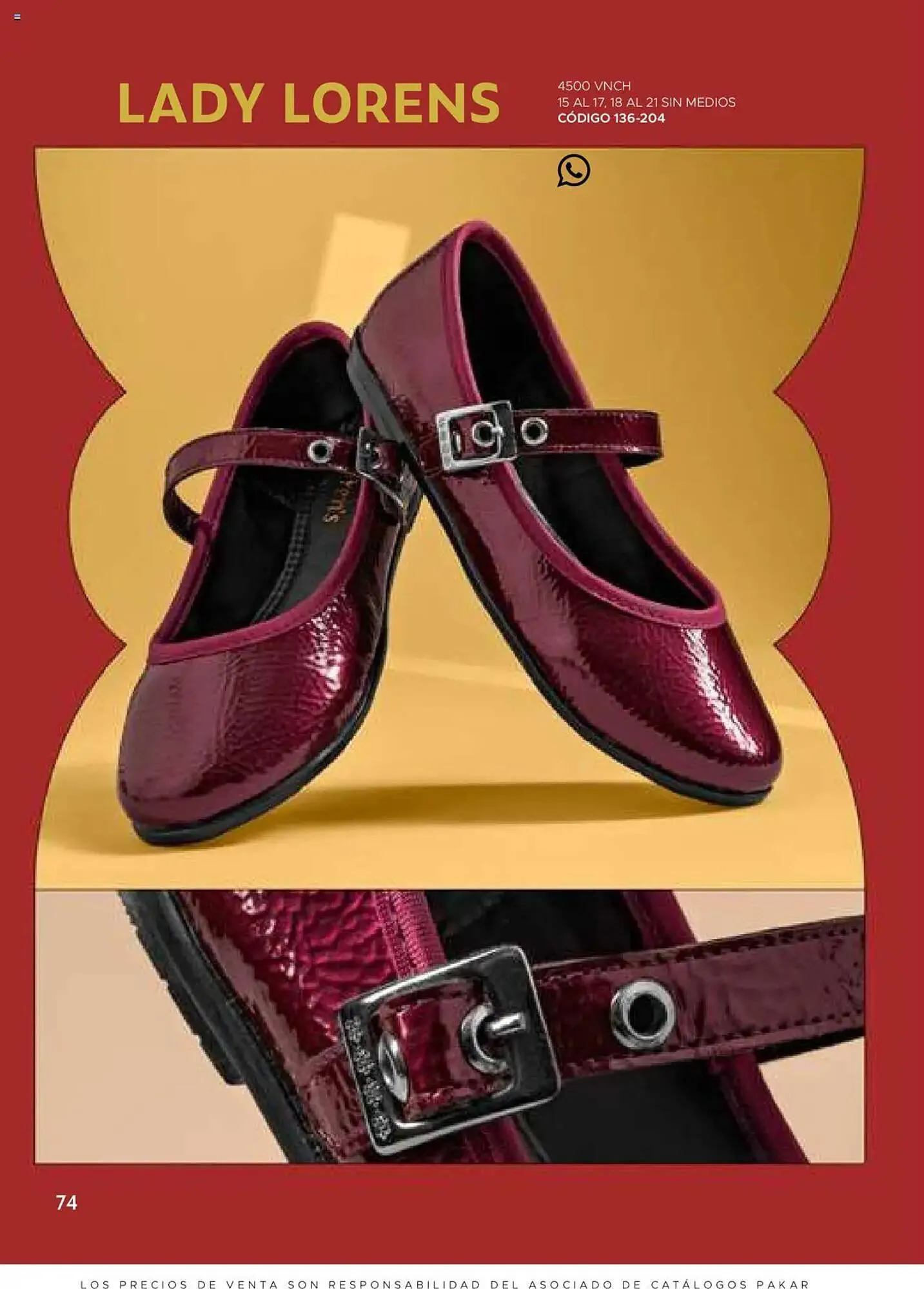 Catálogo de Catálogo SC Pakar 24 de julio al 1 de enero 2026 - Pagina 74