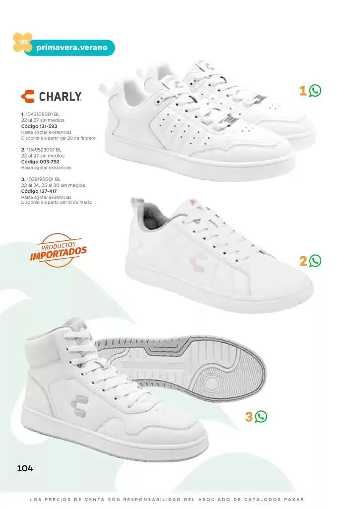 Catálogo de Pakar Casual 31 de enero al 31 de agosto 2025 - Pagina 104