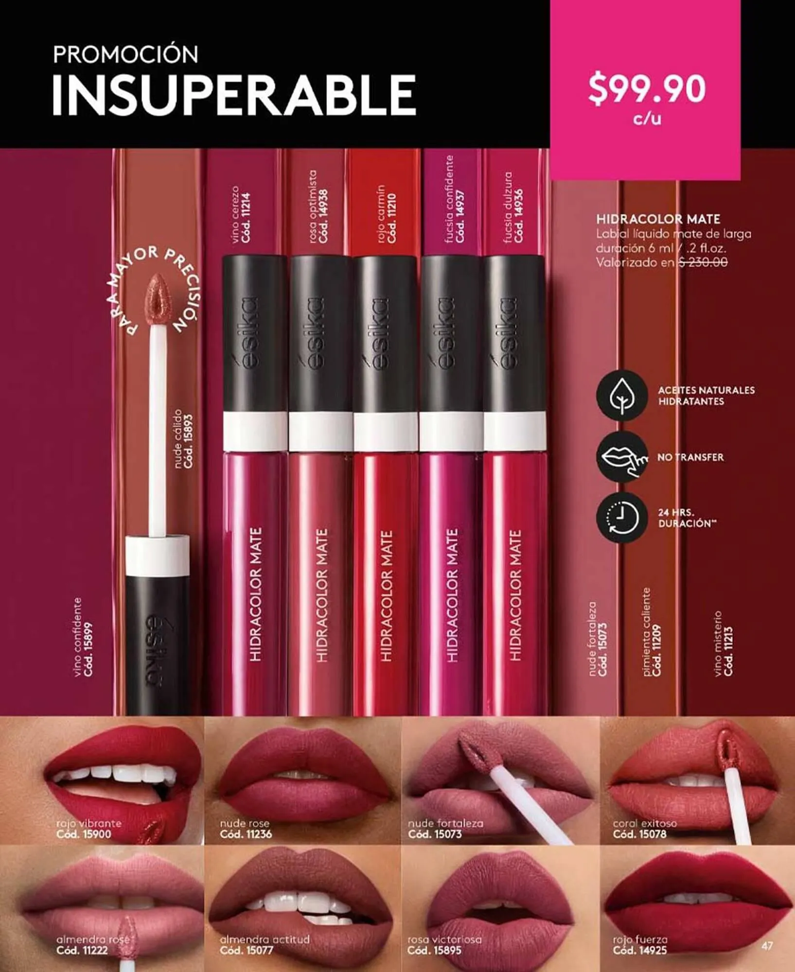 Catálogo de Catálogo Ésika 4 de enero al 29 de febrero 2024 - Pagina 47