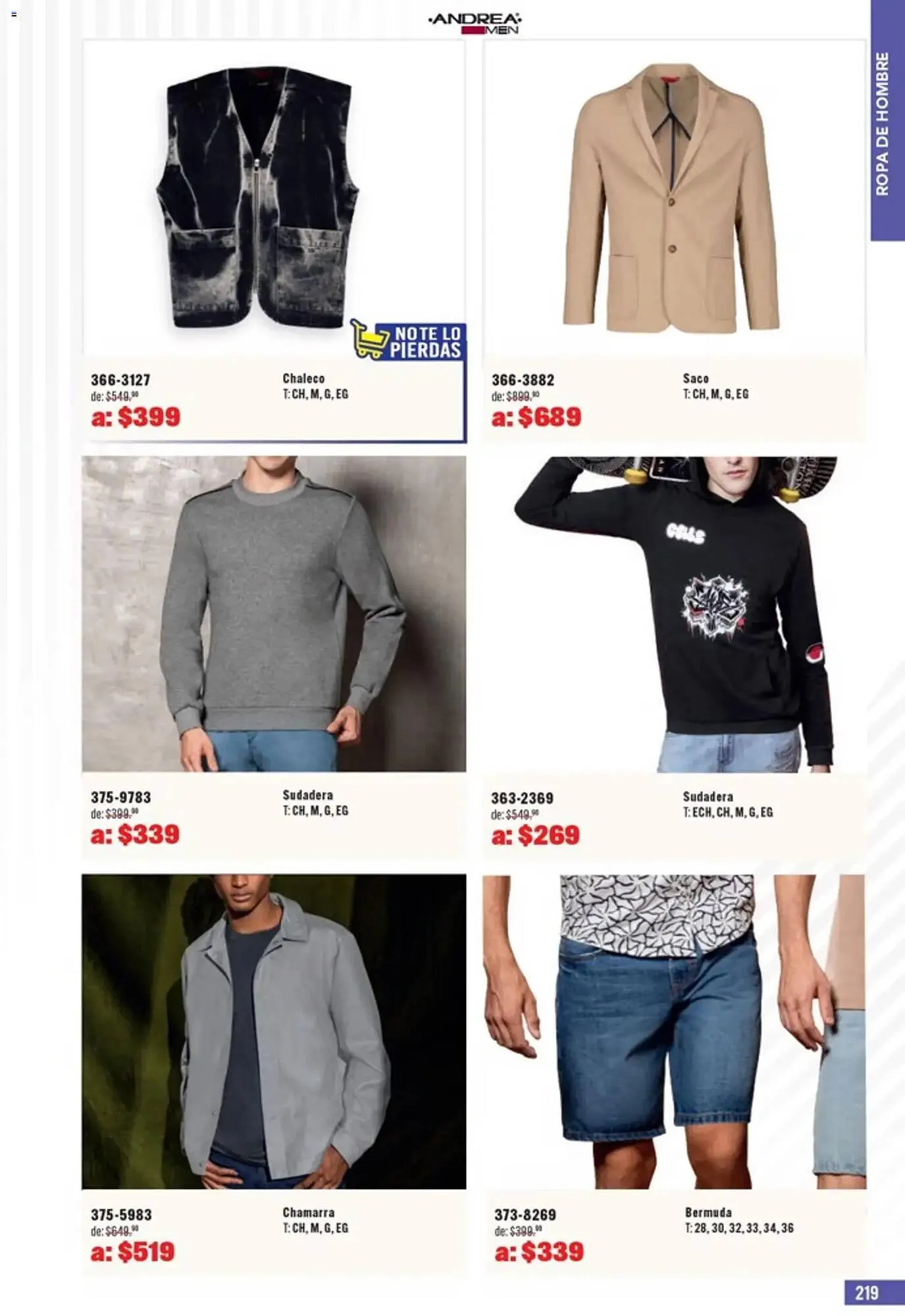 Catálogo de Catálogo Andrea 5 de abril al 2 de mayo 2026 - Pagina 219
