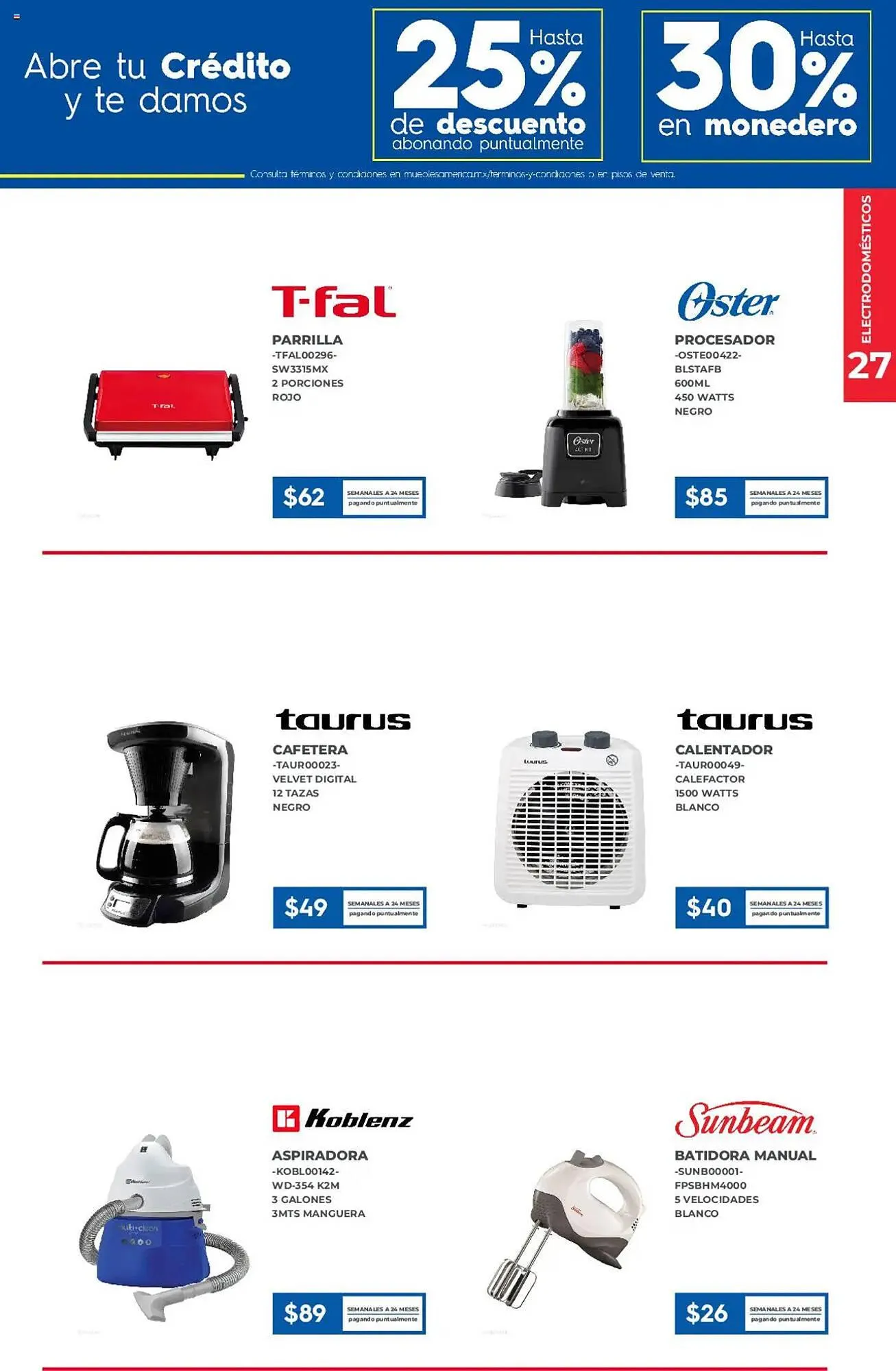 Catálogo de Catálogo Muebles América 10 de diciembre al 2 de febrero 2025 - Pagina 27