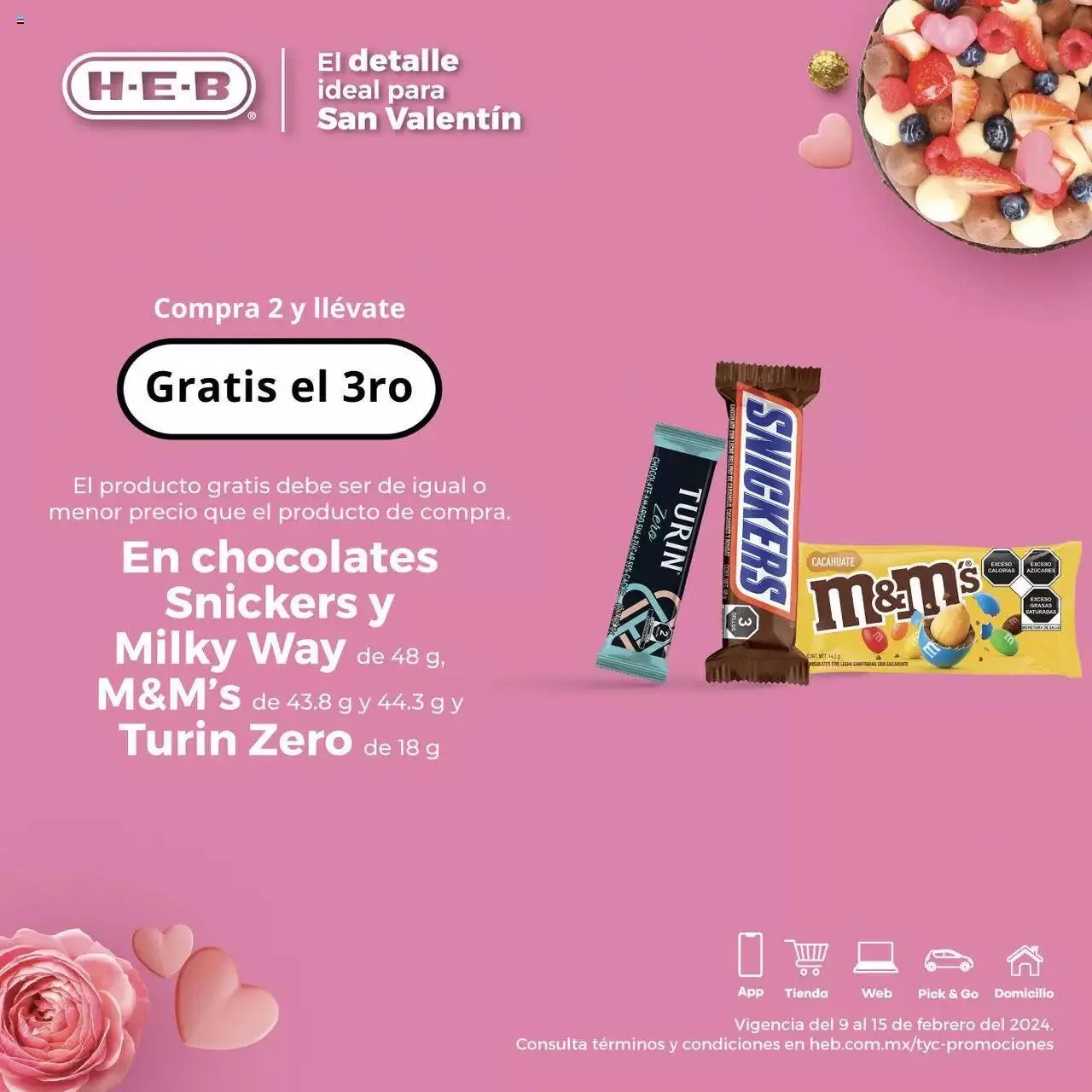 Catálogo de H-E-B promociones San Valentín 9 de febrero al 15 de febrero 2024 - Pagina 10