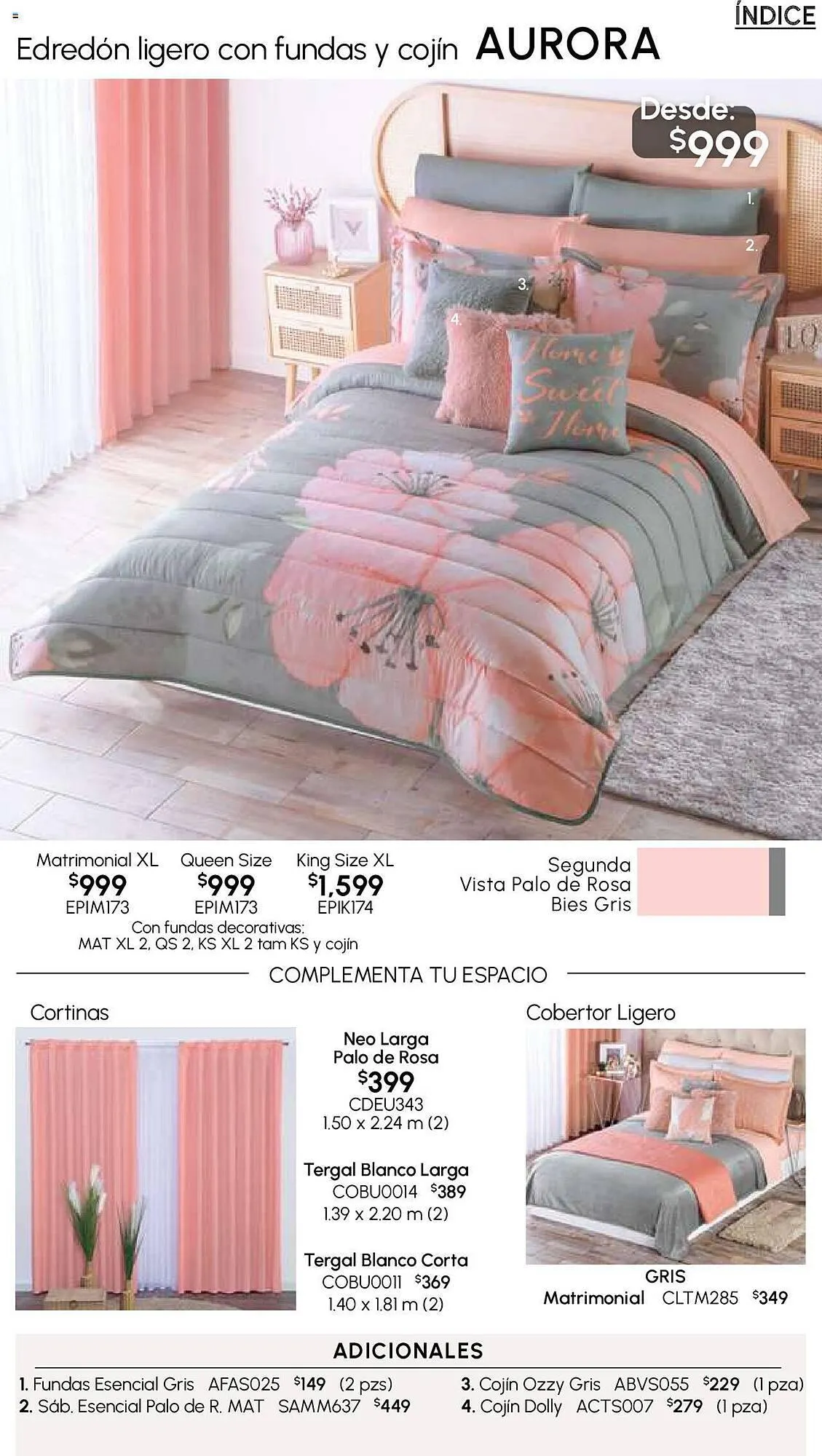 Catálogo de Catálogo Colchas Concord 13 de julio al 20 de julio 2023 - Pagina 23