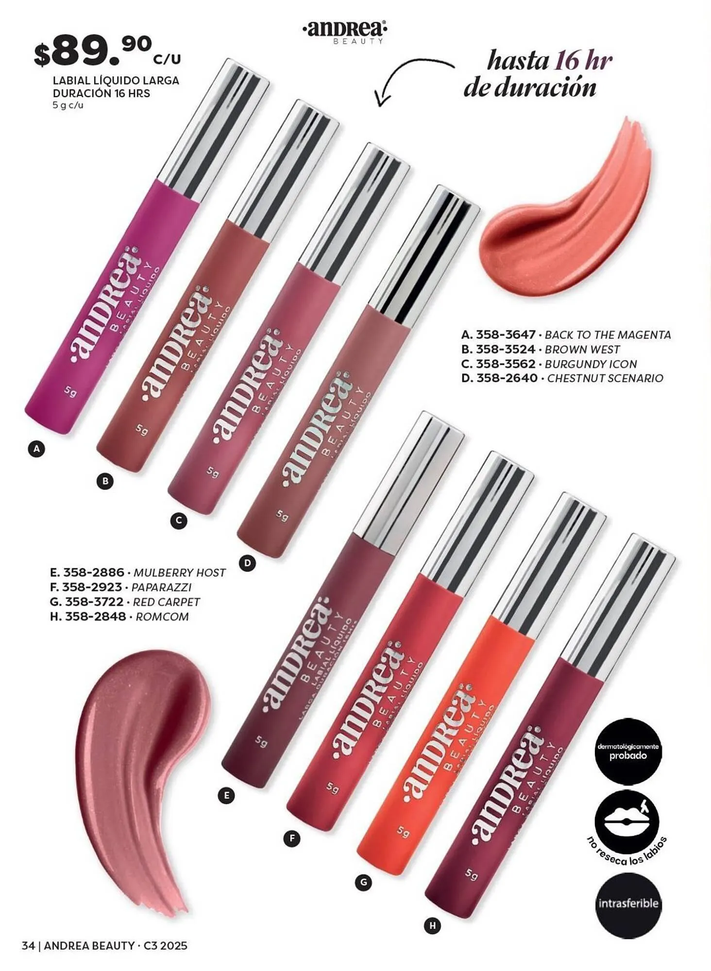 Catálogo de Catálogo Andrea 23 de mayo al 31 de diciembre 2025 - Pagina 34
