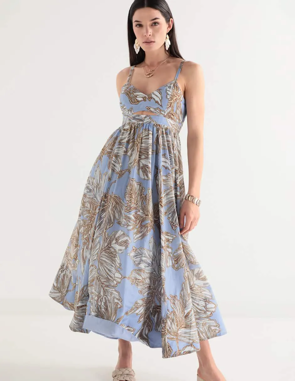 Vestido petite maxi casual para mujer