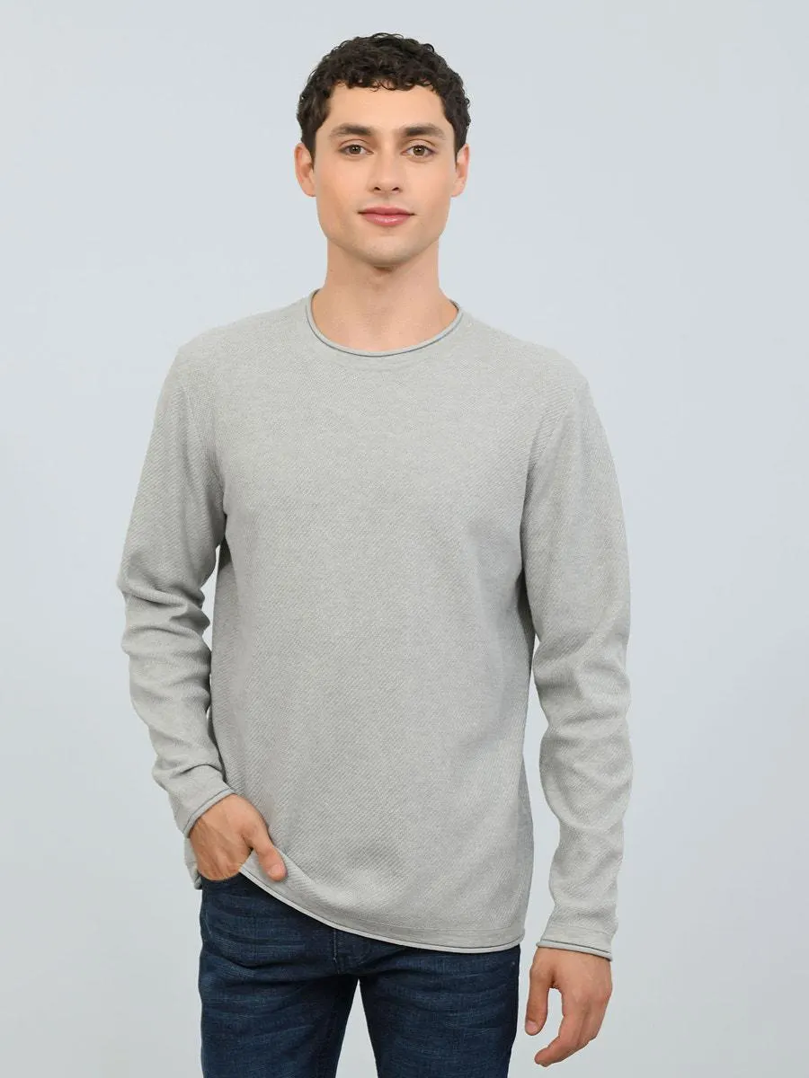 Suéter Tejido con Relieve