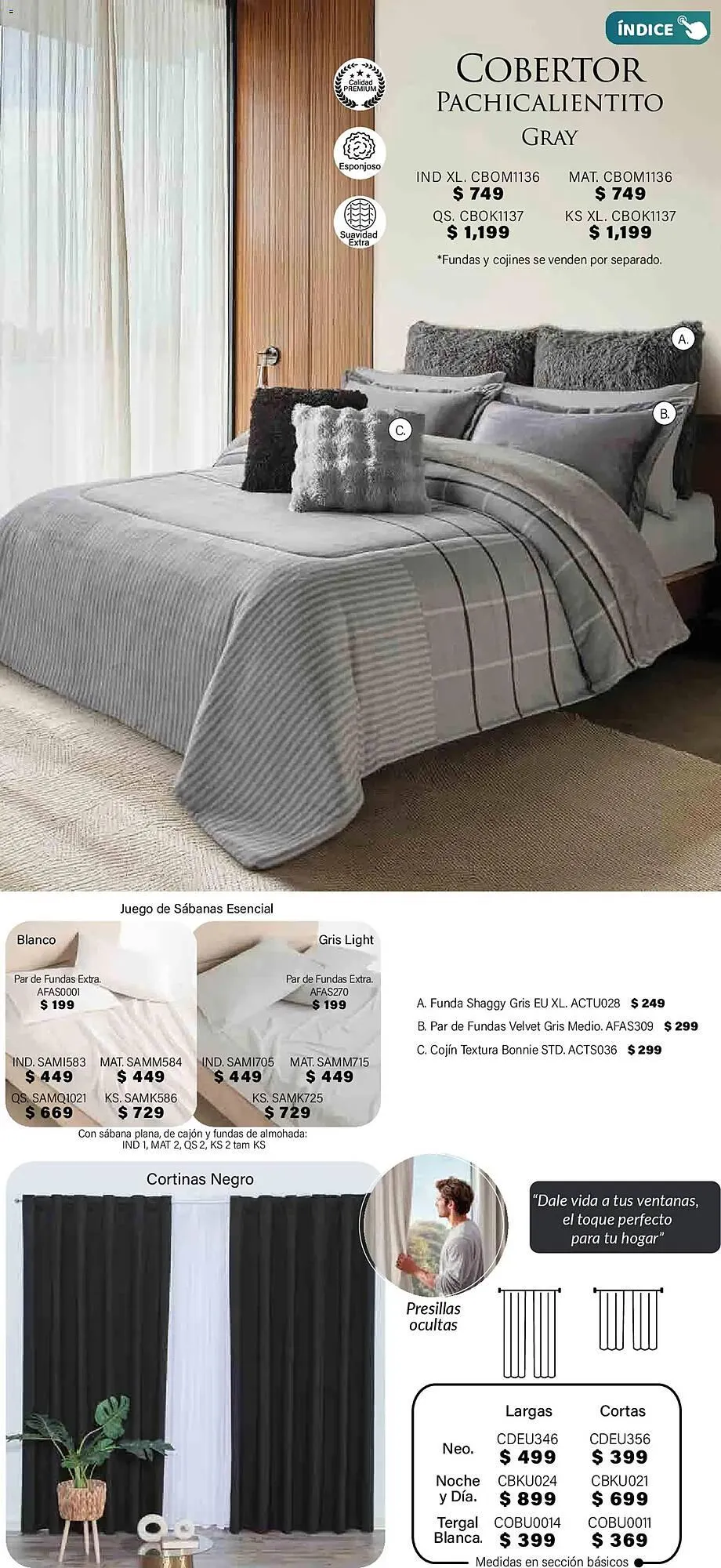 Catálogo de Catálogo Colchas Concord 1 de noviembre al 1 de febrero 2026 - Pagina 324