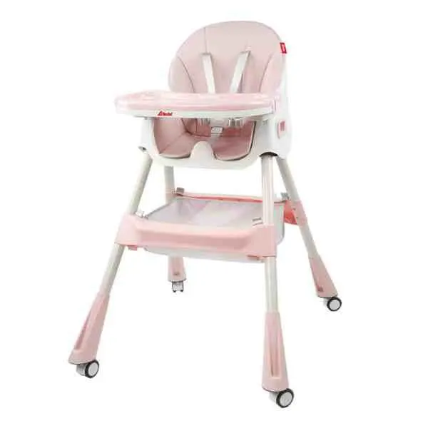 Silla Alta Eat & Rock 3 en 1 Rosa