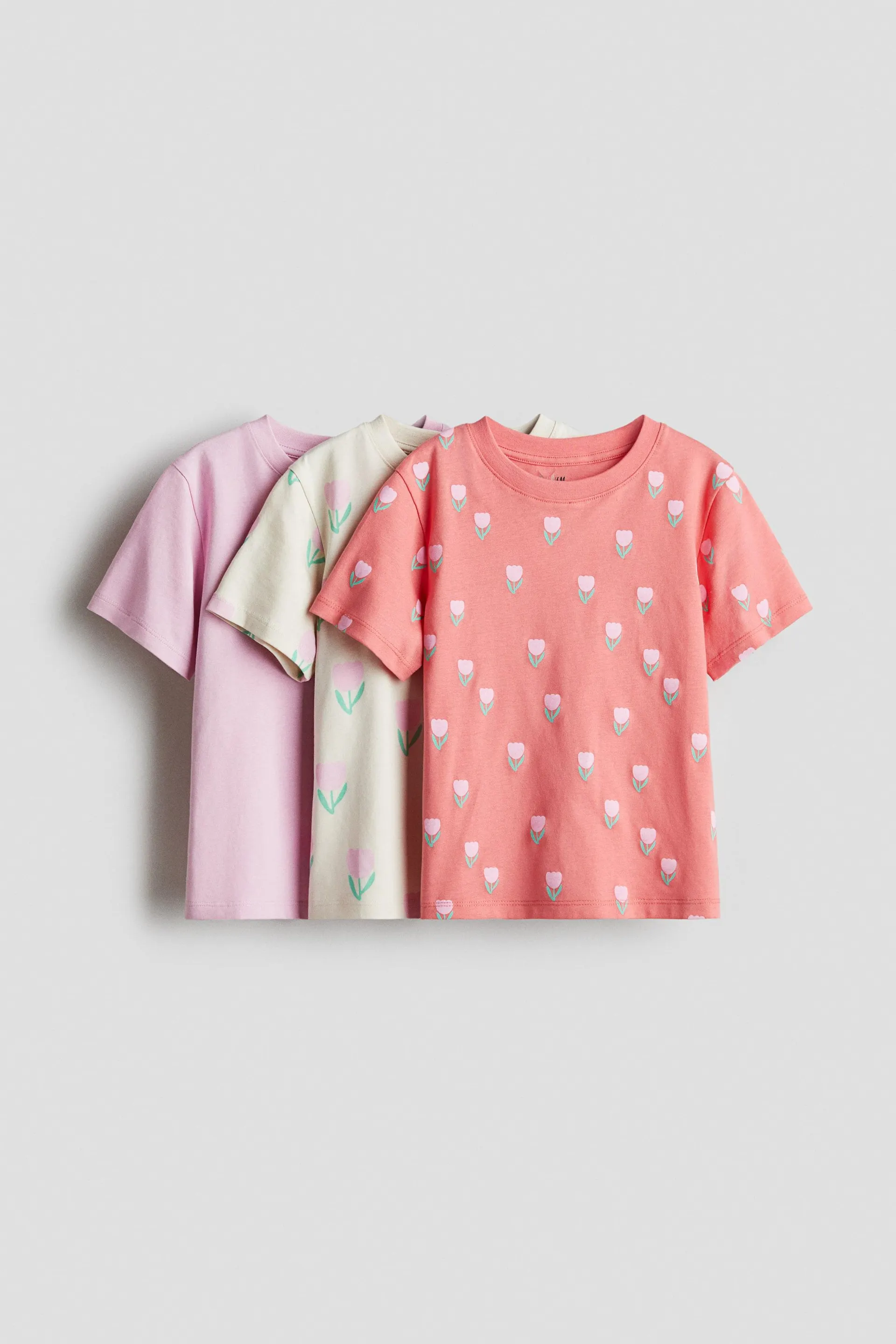 3-pack de playeras en punto con diseño