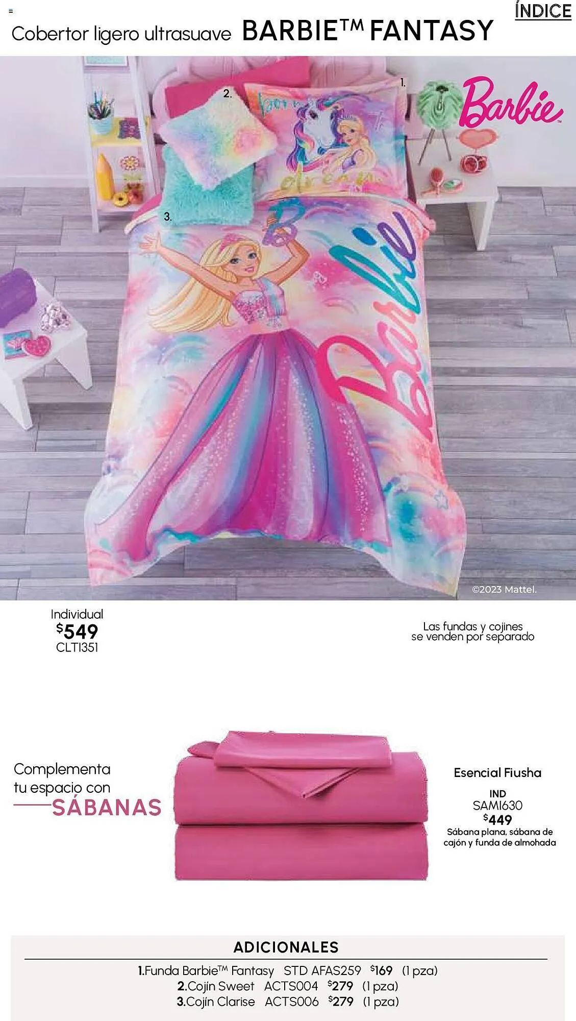 Catálogo de Catálogo Colchas Concord 13 de julio al 20 de julio 2023 - Pagina 105