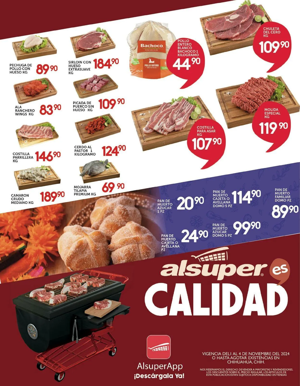 Catálogo de Alsuper - Chihuahua-capital 1 de noviembre al 4 de noviembre 2024 - Pagina 1