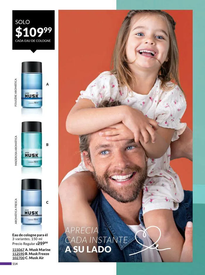 Catálogo de Avon COSMÉTICOS C09 17 de abril al 22 de mayo 2024 - Pagina 114