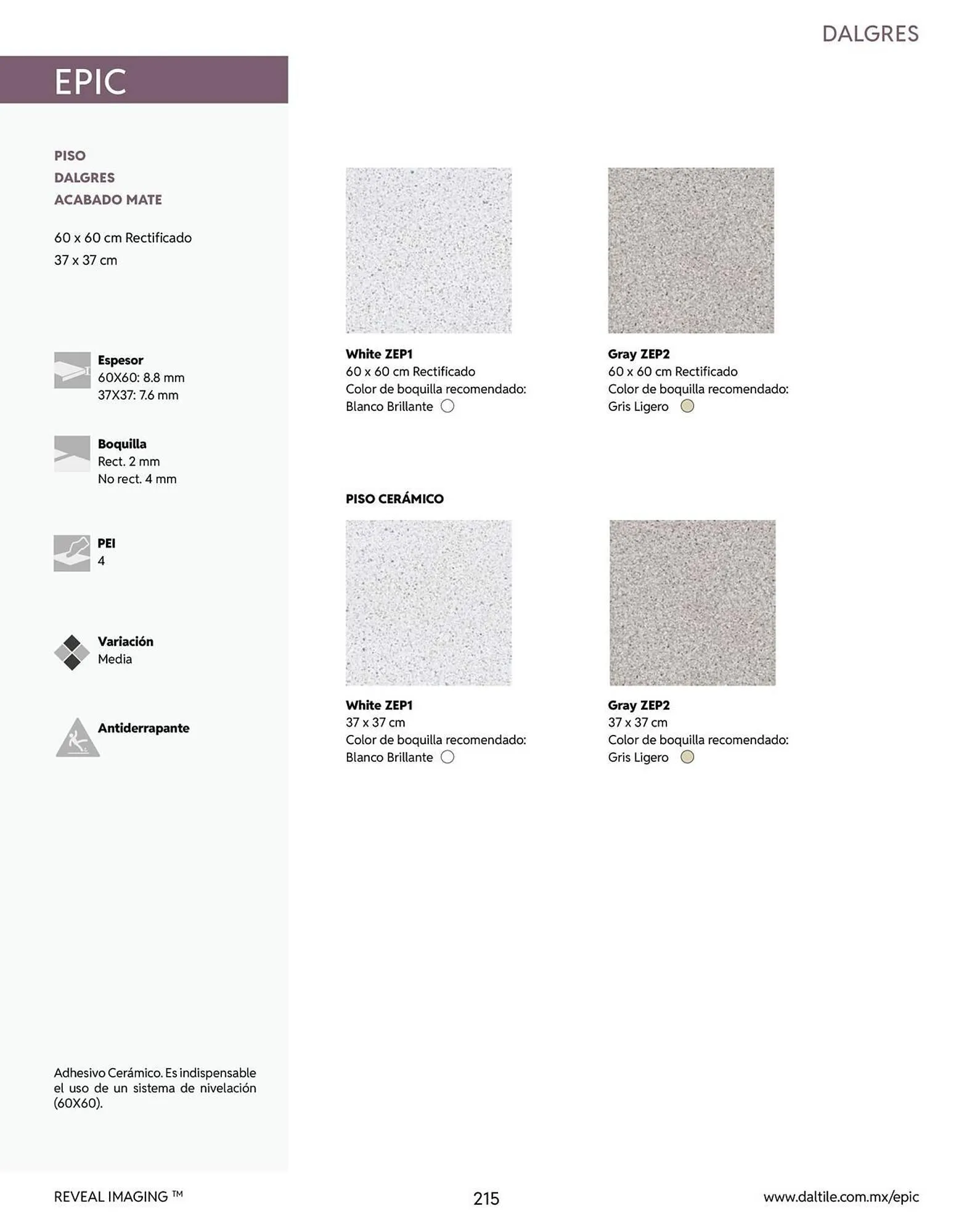 Catálogo de Catálogo Daltile 13 de enero al 31 de diciembre 2026 - Pagina 215