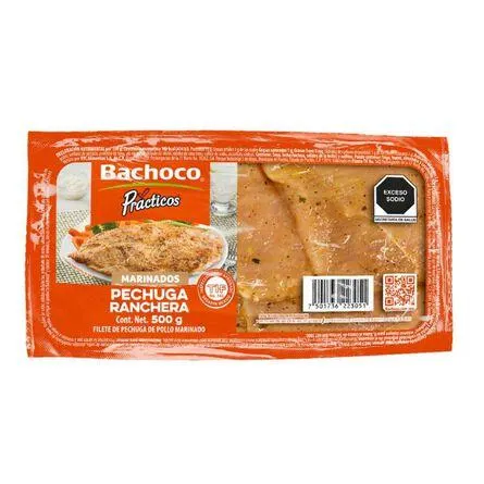 Pechuga Ranchera Prácticos Bachoco 500g