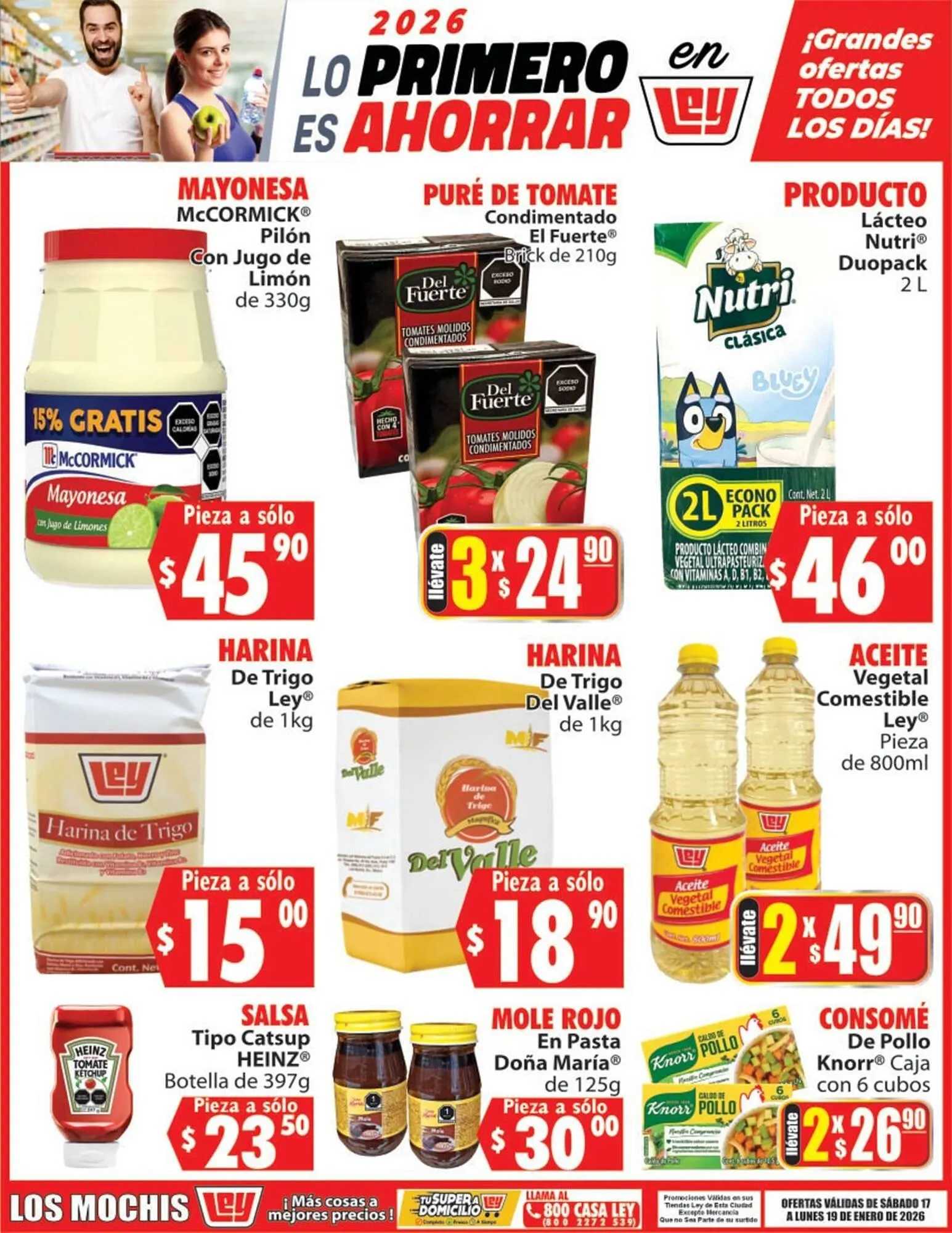 Catálogo de Folleto Casa Ley 17 de enero al 19 de enero 2026 - Pagina 1