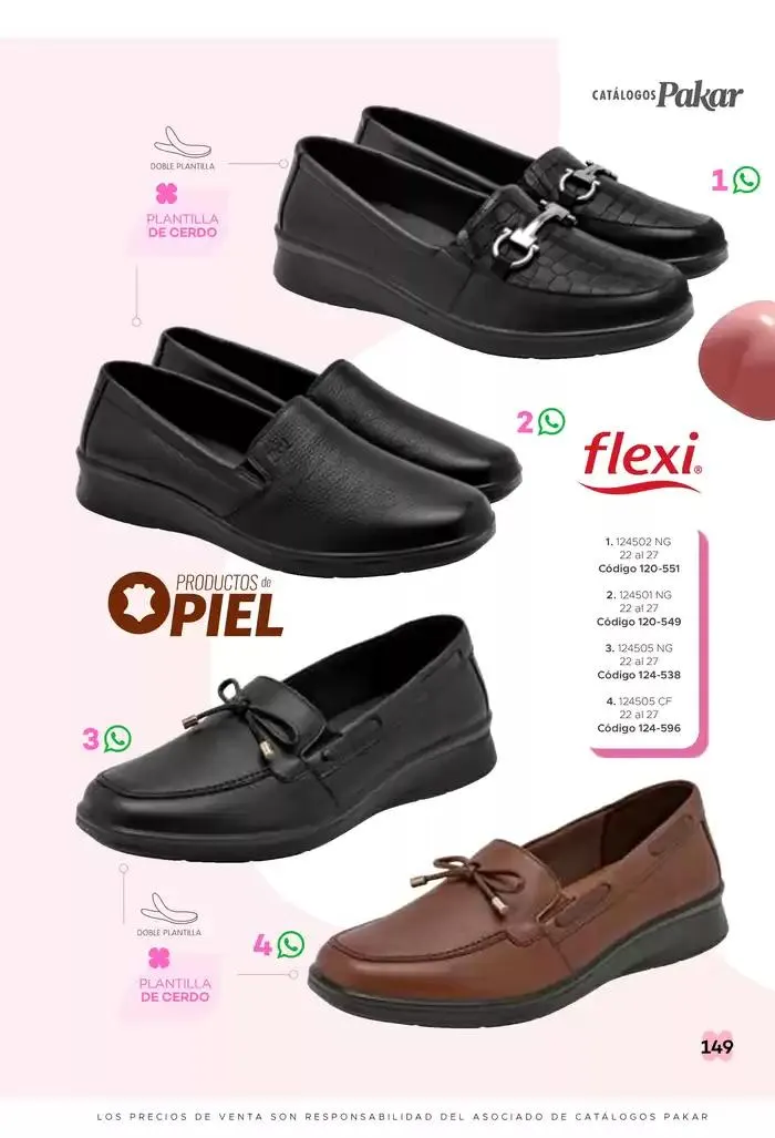 Catálogo de Pakar Mujer 31 de enero al 31 de agosto 2025 - Pagina 149
