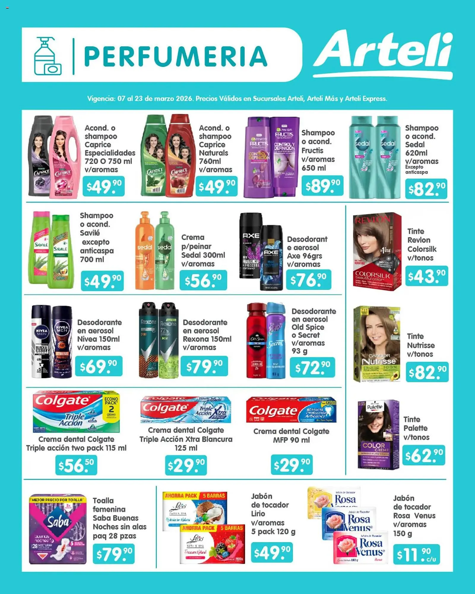 Catálogo de Folleto Arteli 7 de marzo al 23 de marzo 2026 - Pagina 14