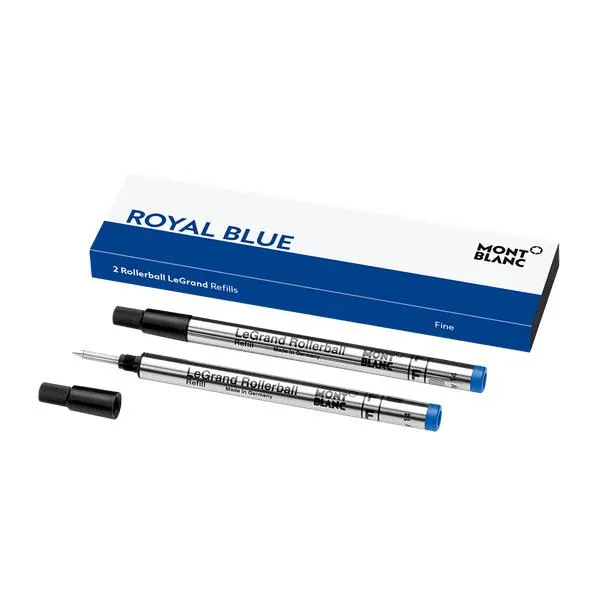 2 recambios para rollerball LeGrand (F), Royal Blue