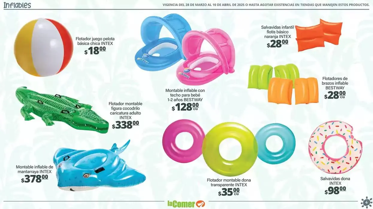 Catálogo de La Comer Vacaciones 28 de marzo al 10 de abril 2025 - Pagina 4