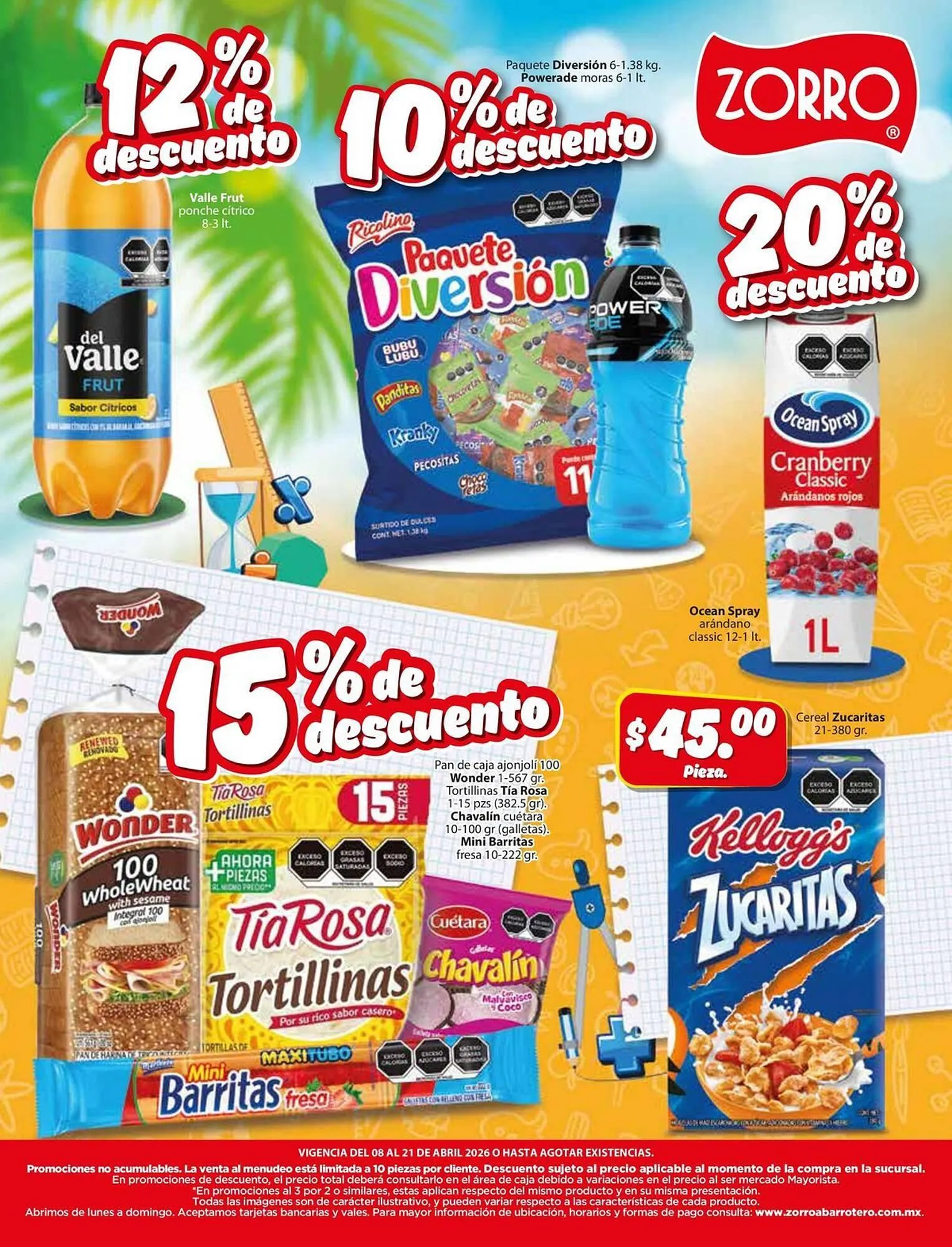 Catálogo de Catálogo Zorro 8 de abril al 21 de abril 2026 - Pagina 16