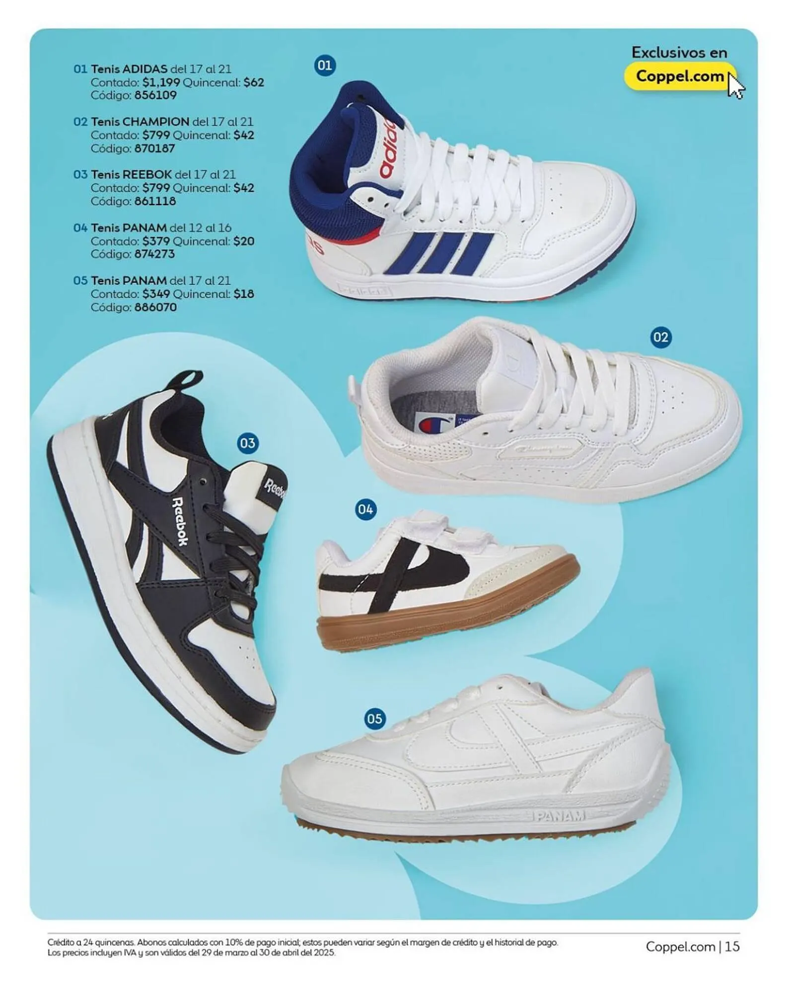 Catálogo de Catálogo Coppel 31 de marzo al 30 de abril 2025 - Pagina 15
