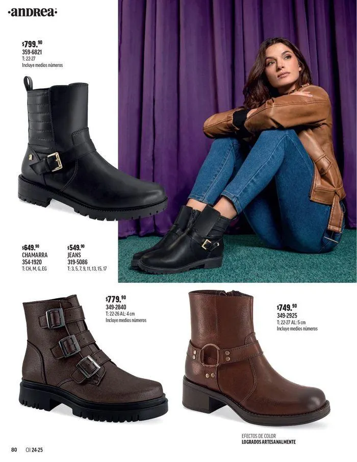 Catálogo de ANDREA - CALZADO DAMA 26 de agosto al 25 de enero 2025 - Pagina 177