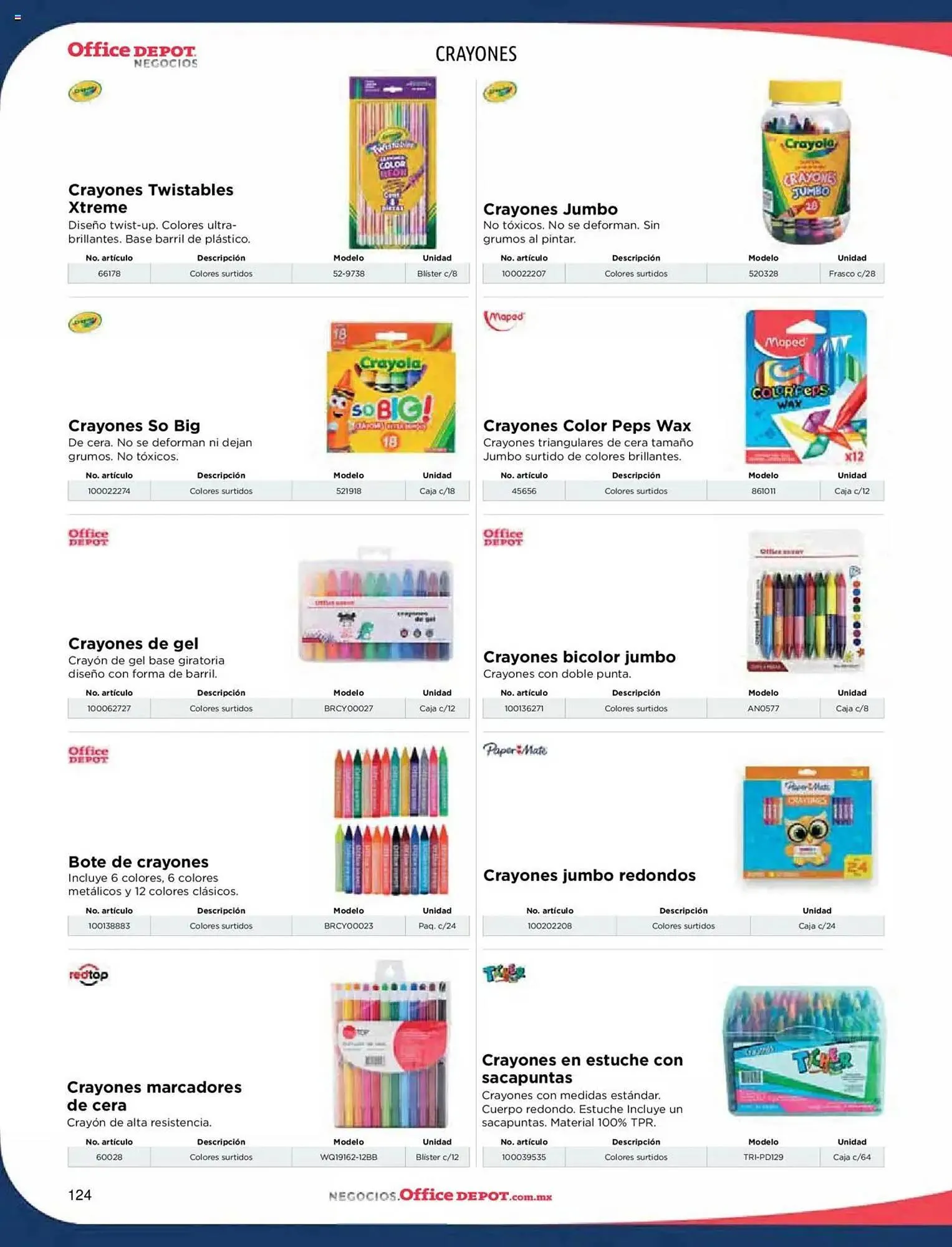 Catálogo de Catálogo Office Depot 9 de enero al 31 de diciembre 2025 - Pagina 126