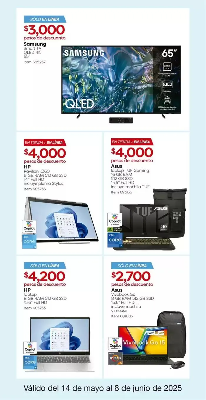 Catálogo de Cuponera Costco 14 de mayo al 8 de junio 2025 - Pagina 4