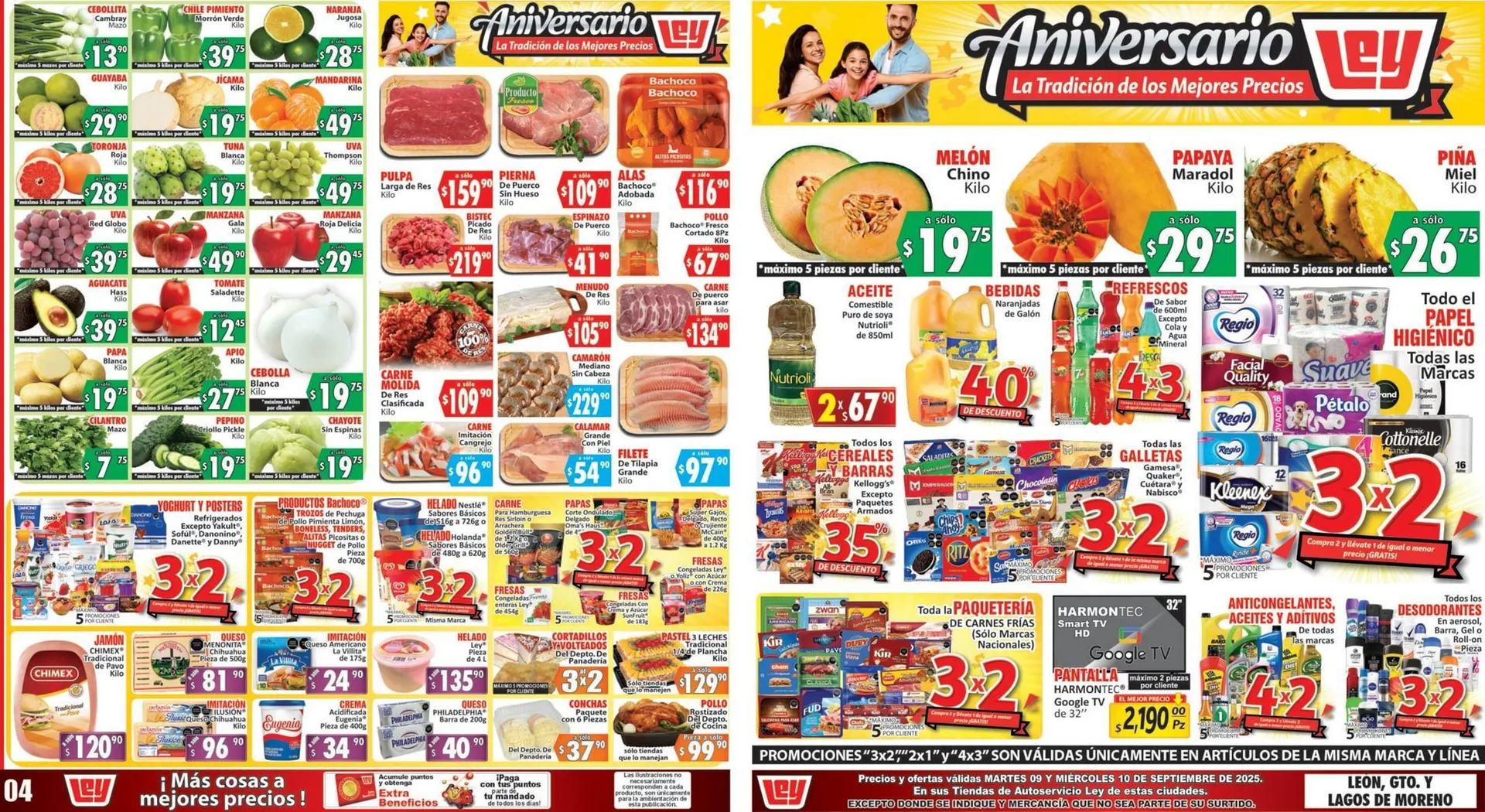 Catálogo de Folleto Casa Ley 9 de septiembre al 10 de septiembre 2025 - Pagina 1