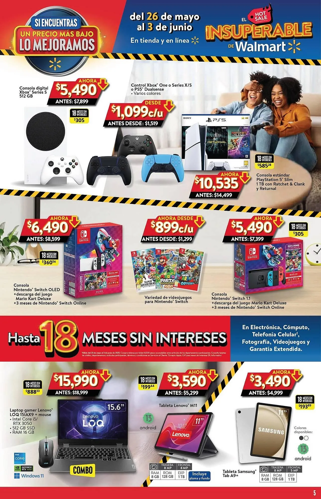 Catálogo de Catálogo Walmart 26 de mayo al 3 de junio 2025 - Pagina 5
