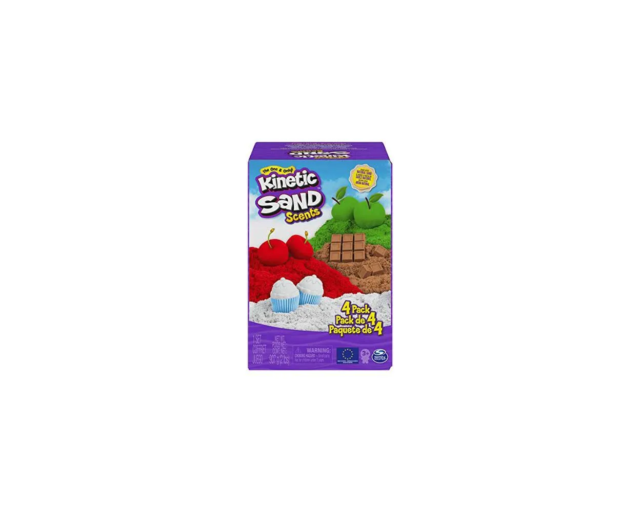 Kinetic Sand Set De 4 Con Aroma