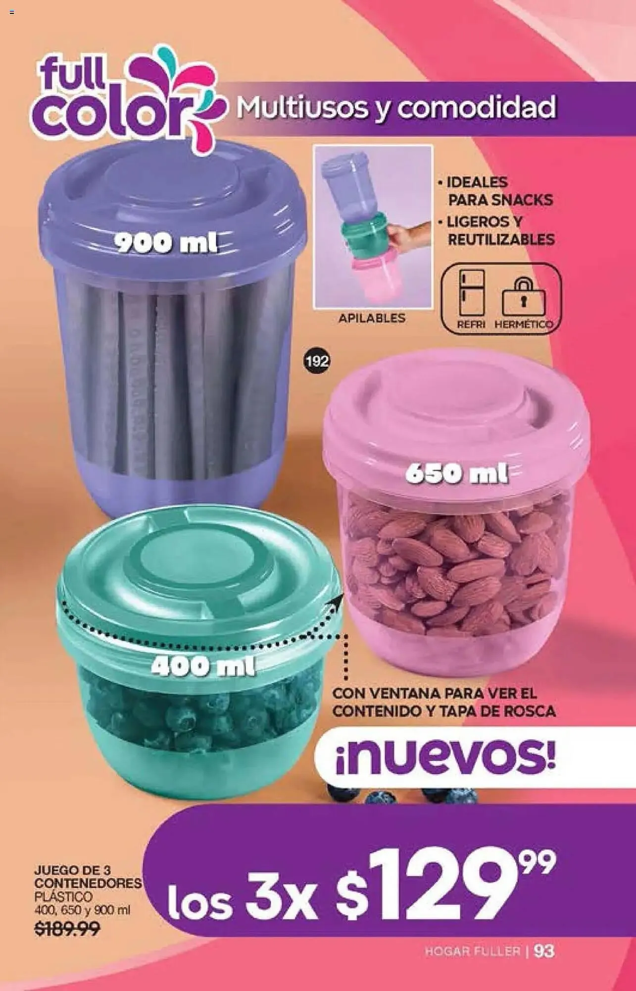 Catálogo de Catálogo Fuller 15 de octubre al 5 de noviembre 2025 - Pagina 93