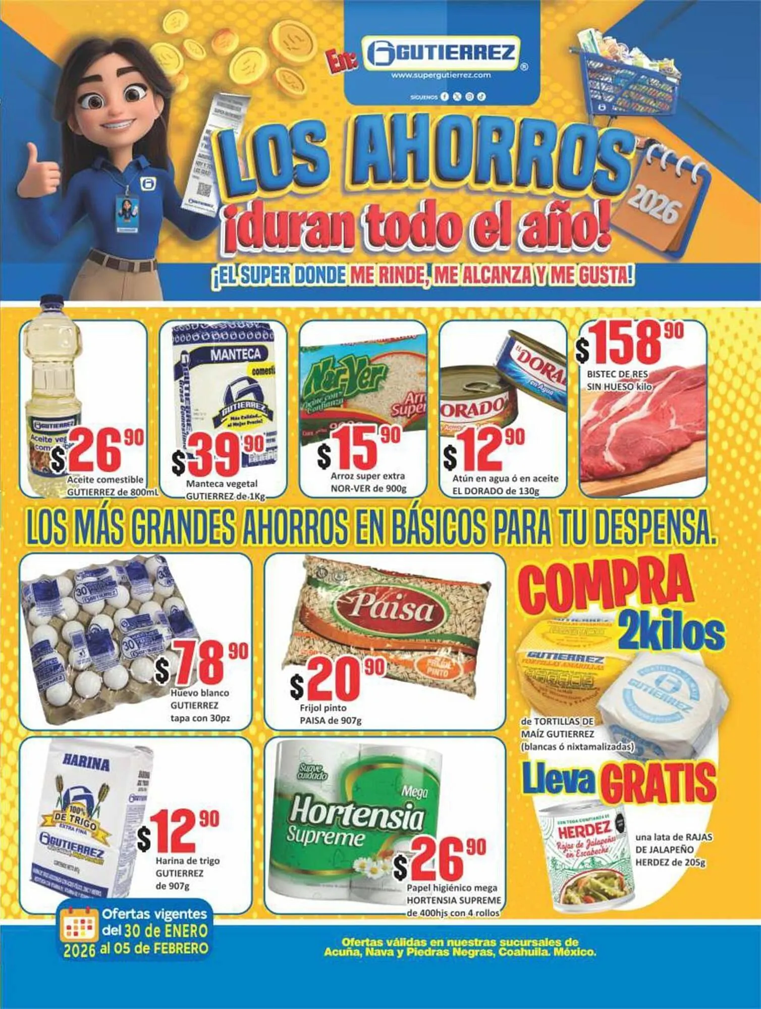 Folleto Super Gutiérrez - 1