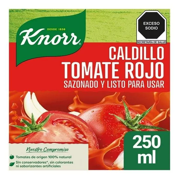 Caldillo de tomate Knorr rojo 250 ml