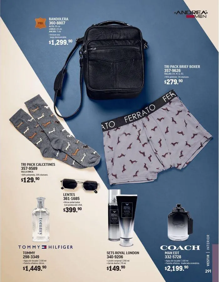Catálogo de ANDREA - VESTIR CABALLERO 26 de agosto al 25 de enero 2025 - Pagina 111