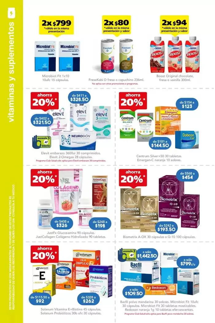 Catálogo de Cuidamos tu salud 6 de octubre al 12 de octubre 2024 - Pagina 4