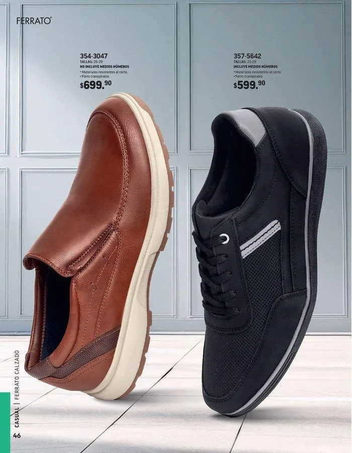 Catálogo de ANDREA - CALZADO CABALLERO 26 de agosto al 25 de enero 2025 - Pagina 136