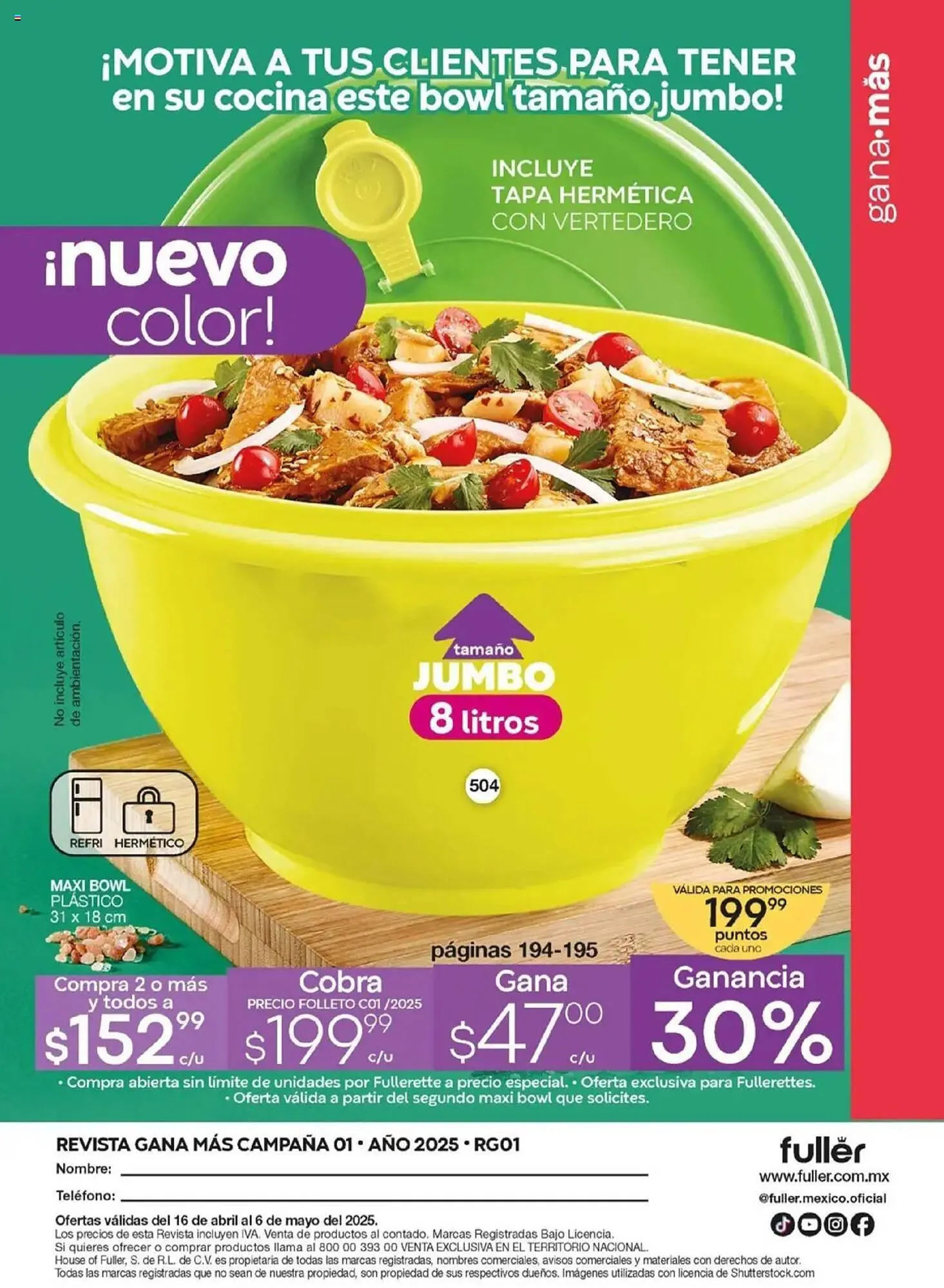 Catálogo de Catálogo Fuller 16 de abril al 7 de mayo 2025 - Pagina 38