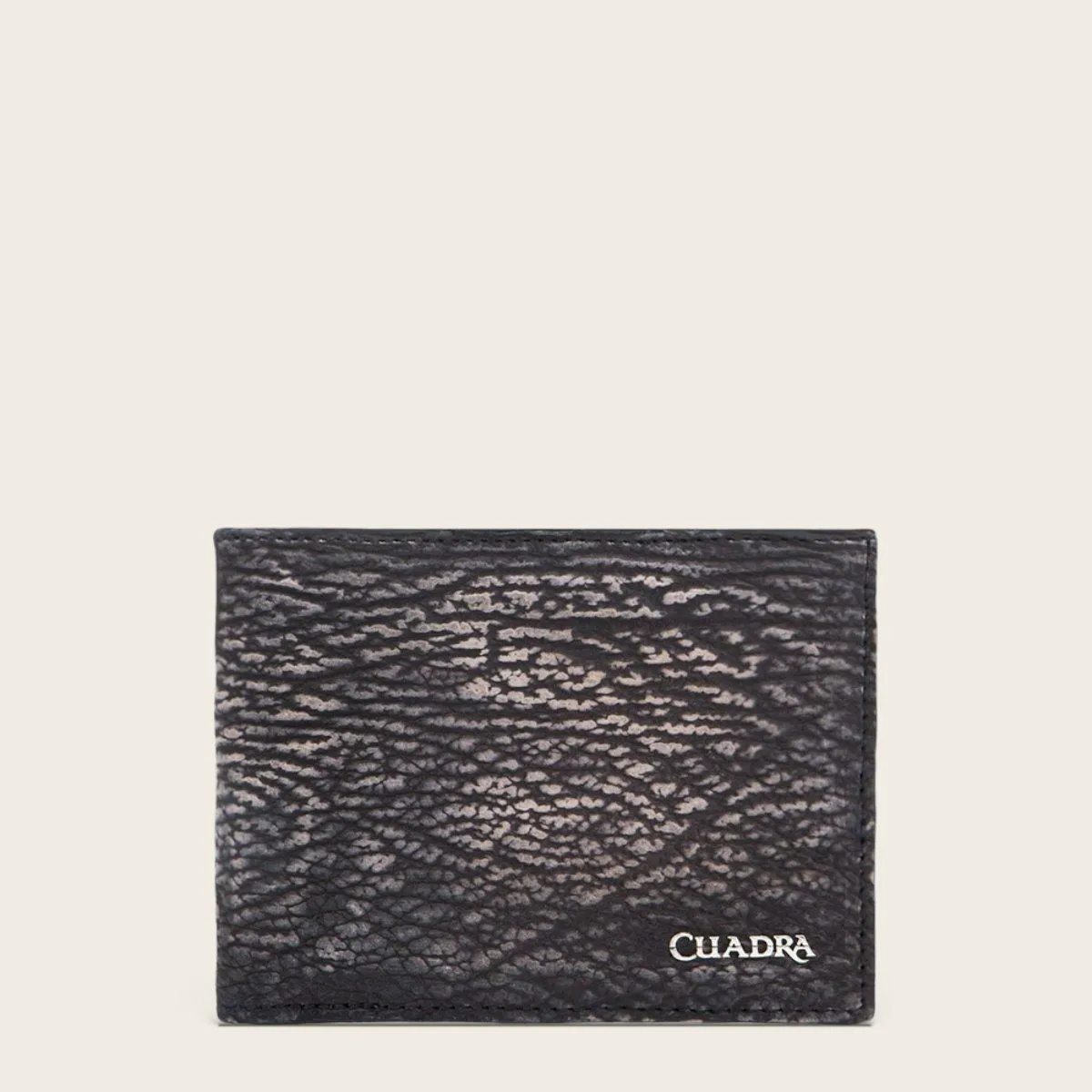 Cartera de piel de tiburón